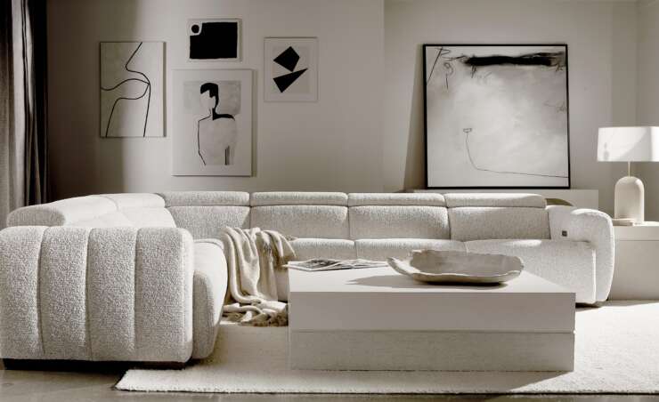 EDGE FABRIC POWER RECLINER - Image 3