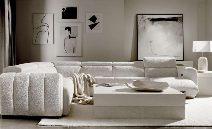 EDGE FABRIC POWER RECLINER