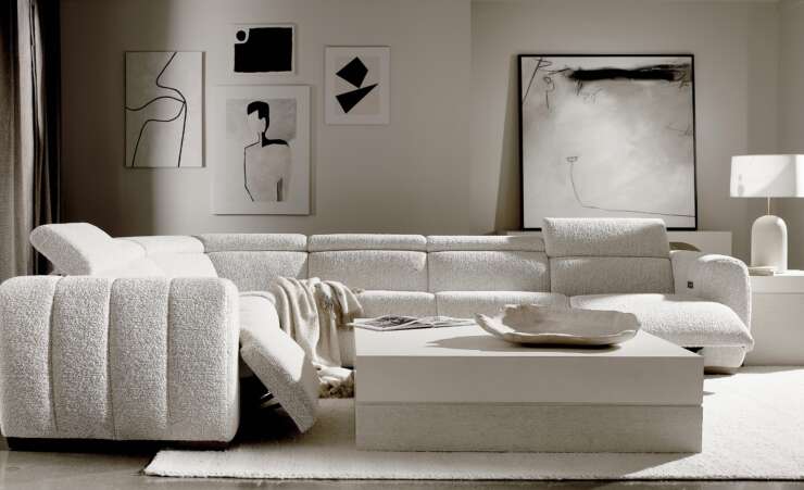EDGE FABRIC POWER RECLINER - Image 2