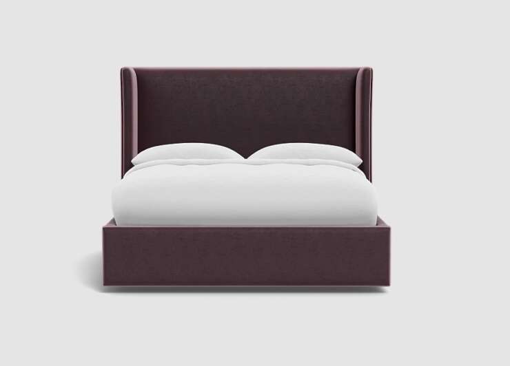 BLACK CURRENT CUSTOMIZABLE BED