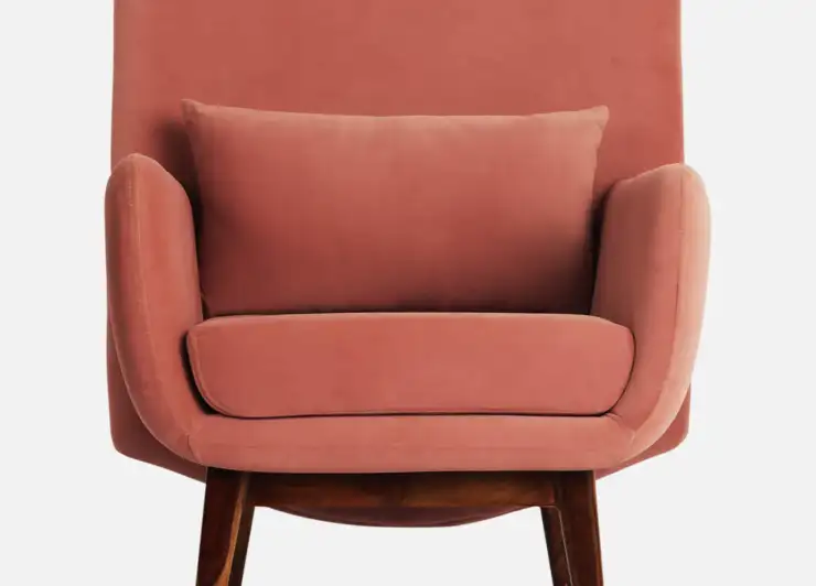 LuLu Coral Chic Accent Chair
