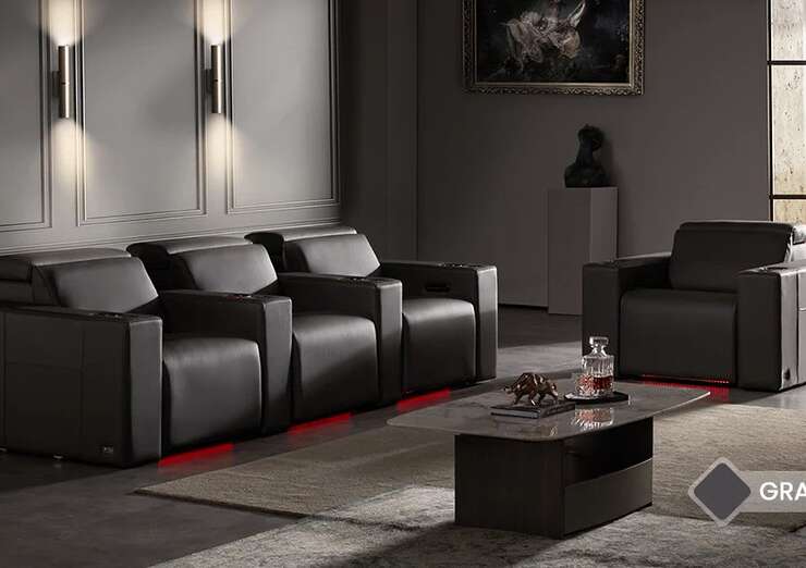 LINEA CUSTOM HOME THEATER SEATING